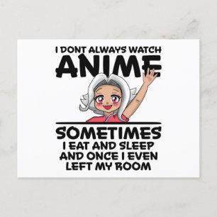 Cartão Postal Garota de anime joga futebol Ramen Japonês Otaku p