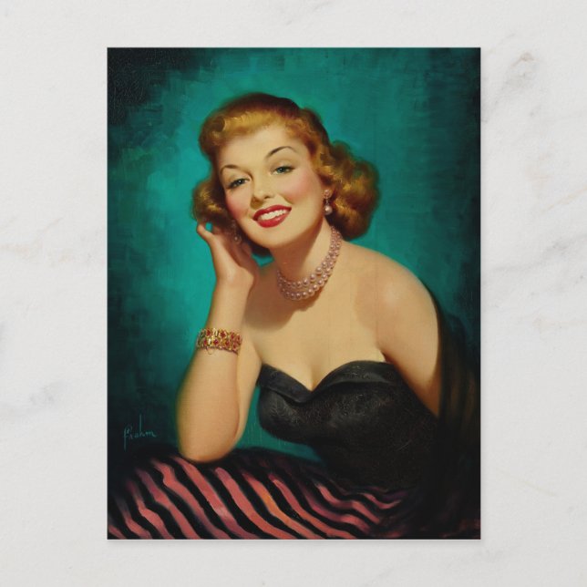 Cartão Postal Garota Dos Meus Sonhos (Frente)