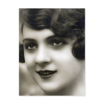 "Garota Francesa" Fotografia Antiga