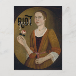 Cartão Postal Garota Riot