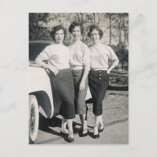 CARTÃO POSTAL GAROTAS DE GLAMOR DE 1957 #47