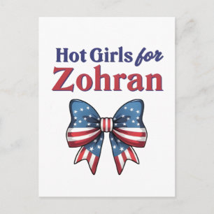 Cartão Postal Garotas Gostosas Para o Prefeito de NYC Zohran Mam