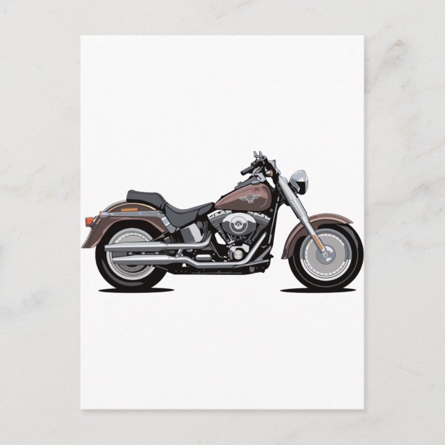 Cartão Postal Garoto Gordo (Frente)