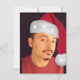 Cartão Postal Garotos Mais Gostos do Planeta Buff do Papai Noel 