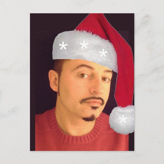 Cartão Postal Garotos Mais Gostos do Planeta Buff do Papai Noel  (Frente)