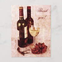 Garrafas de vinho, vidro de vinho e uvas