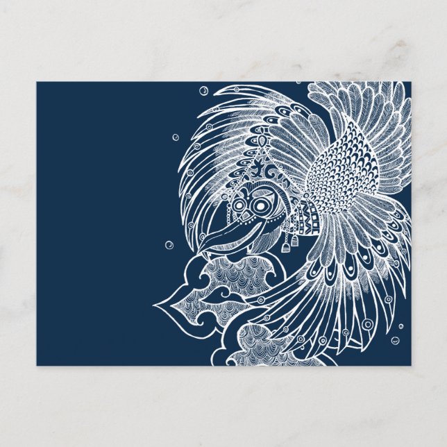 Cartão Postal Garuda (Frente)