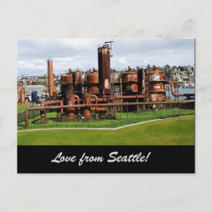 Cartão Postal Gas Works Park Seattle Postcard