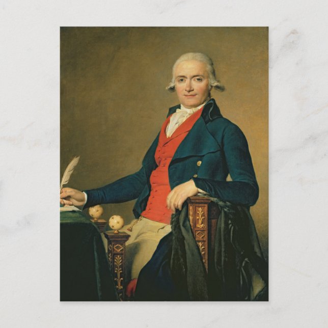 Cartão Postal Gaspard Meyer ou o homem na casaca vermelha (Frente)