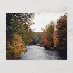 Cartão Postal Gaspereau River, Nova Escócia, Canadá no Cornis