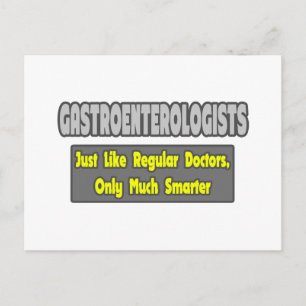 Cartão Postal Gastroenterologistas... mais inteligentes.