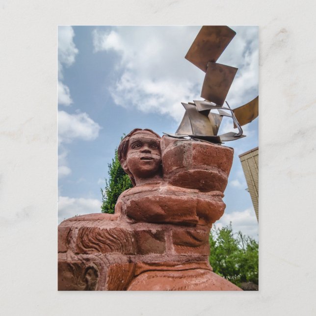 Cartão Postal gastronia norte carolina (Frente)