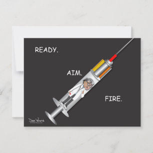 Cartão Postal Gates Vacina o planeta postal