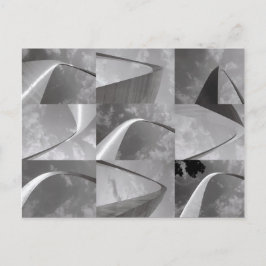 Cartão Postal Gateway famoso para o oeste da Rua Louis Arch