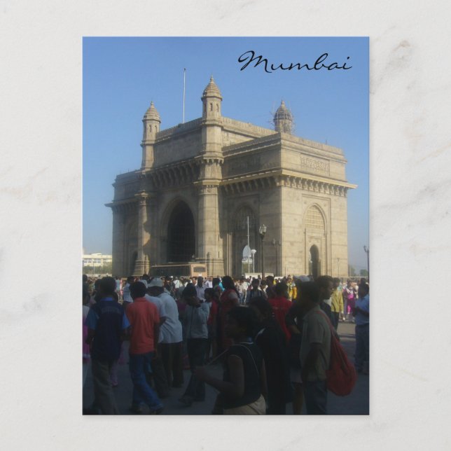 Cartão Postal gateway mumbai (Frente)