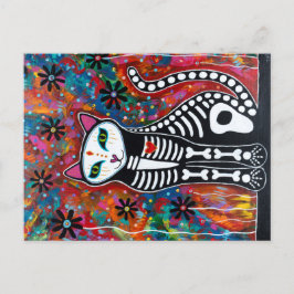 Cartão Postal Gatinho da ventoinha