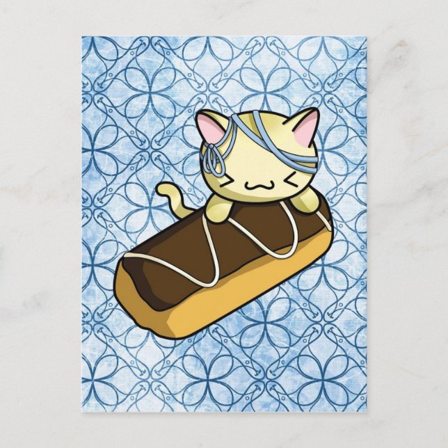 Cartão Postal Gatinho Eclair (Frente)