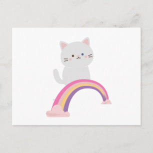 Cartão Postal Gatinho Fofinho Gato