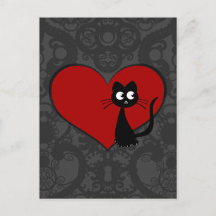 Cartão Postal Gatinho Kuro Love II