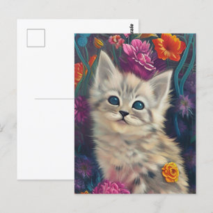 Cartão Postal Gatinhos Adoráveis 9