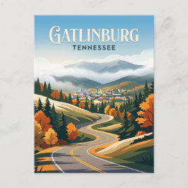 Cartão Postal Gatlinburg EUA