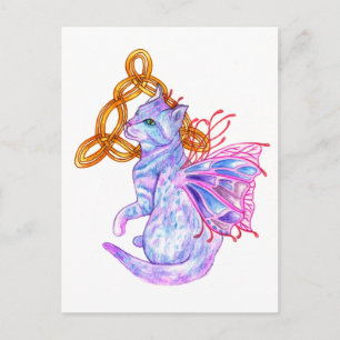 Cartão Postal Gato Celta