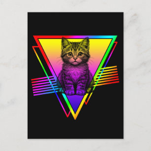 Cartão Postal Gato de Cuta Retroativa