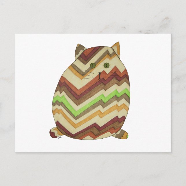 Cartão postal Gato Gordo (Frente)