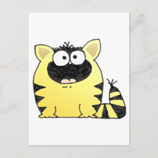 Cartão Postal Gato Gordo