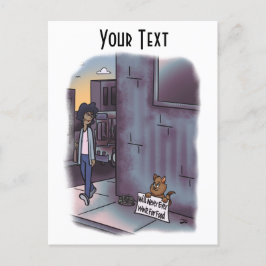 Cartão Postal Gato Menor