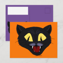 Gato Preto do Halloween