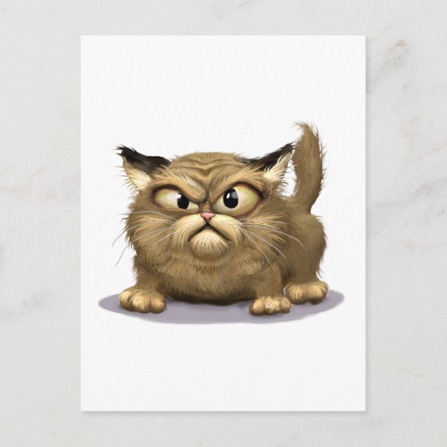 Cartão Postal Gato Ruim (Frente)