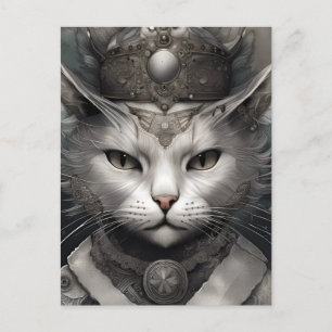 Cartão Postal Gato Steampunk Real