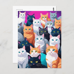 Cartão Postal Gatos Arco-Íris, Pós-Travessia