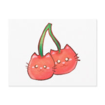 Gatos De Fruta De Cereja