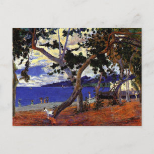 Cartão Postal Gauguin - Paisagem Costeira de Martinique