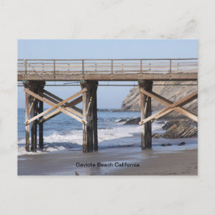 Cartão Postal Gaviota Beach California