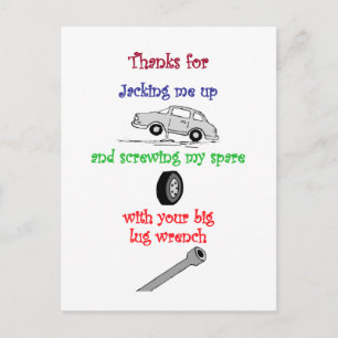 Cartão Postal Gay engraçado