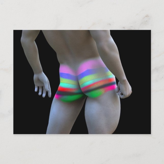 Cartão Postal Gay Love (Frente)