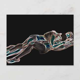 Cartão Postal Gay Love brilhante