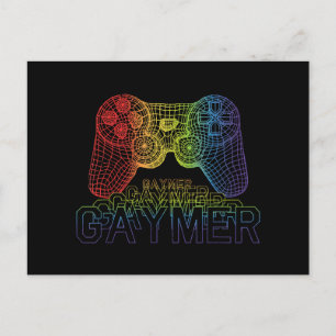Cartão Postal Gaymer Orgulhoso, Jogos de Orgulho gay