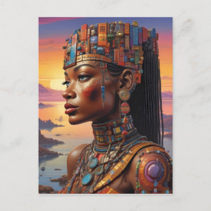 Cartão Postal Gaze de Cleopatra