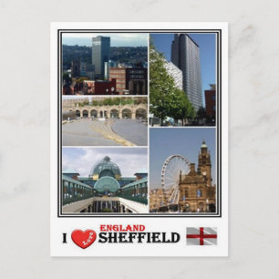 Cartão Postal GB Inglaterra - Yorkshire Sheffield -