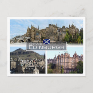 Cartão Postal GB Reino Unido - Escócia - Edimburgo -