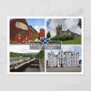 Cartão Postal GB Reino Unido - Escócia - Pitlochry -