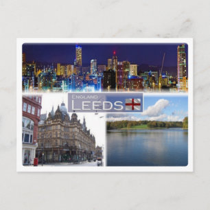 Cartão Postal GB Reino Unido - Inglaterra - Leeds - Yorkshire -