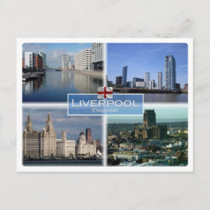 Cartão Postal GB Reino Unido - Inglaterra - Liverpool -