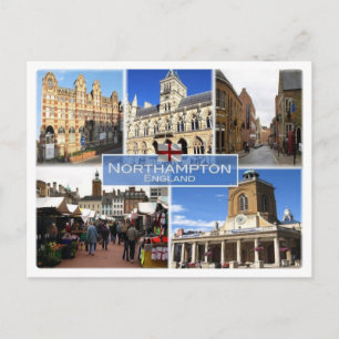 Cartão Postal GB Reino Unido - Inglaterra - Northampton -