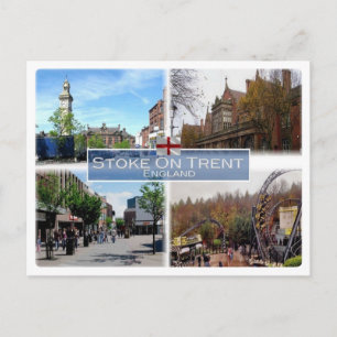 Cartão Postal GB Reino Unido - Inglaterra - Stoke-On-Trent -