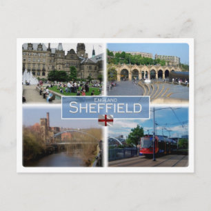 Cartão Postal GB Reino Unido - Inglaterra - Yorkshire - Sheffiel